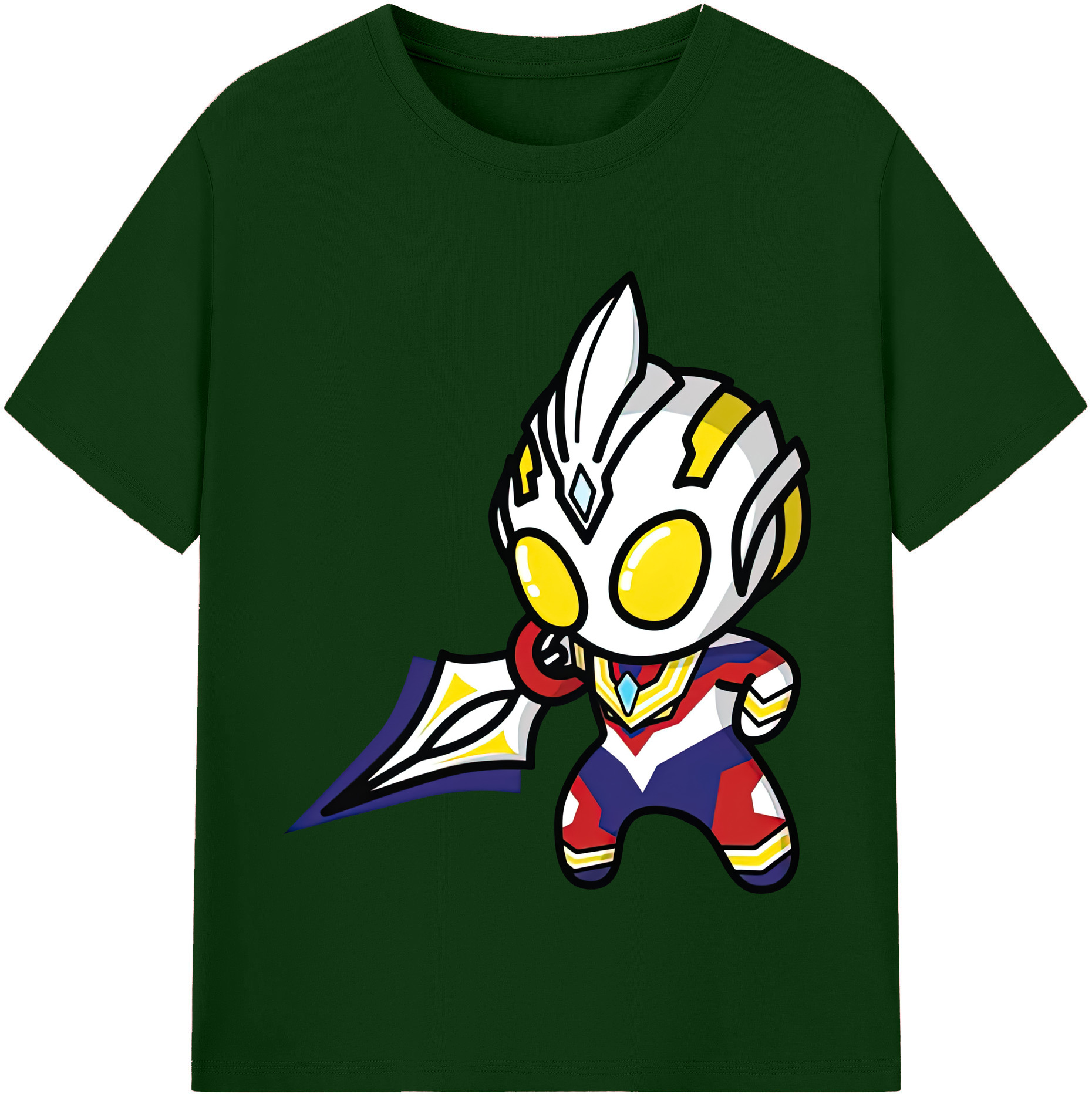 （画像用） ウルトラマン Ultraman 綿100％半袖Tシャツ（フロントプリント）